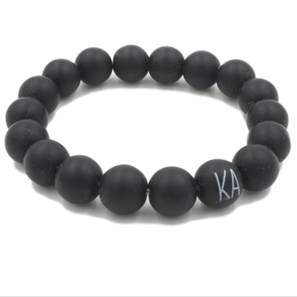 Kinsley Armelle COAL Bracelet 10mm | Orbit Collection | SM/MD | NEW